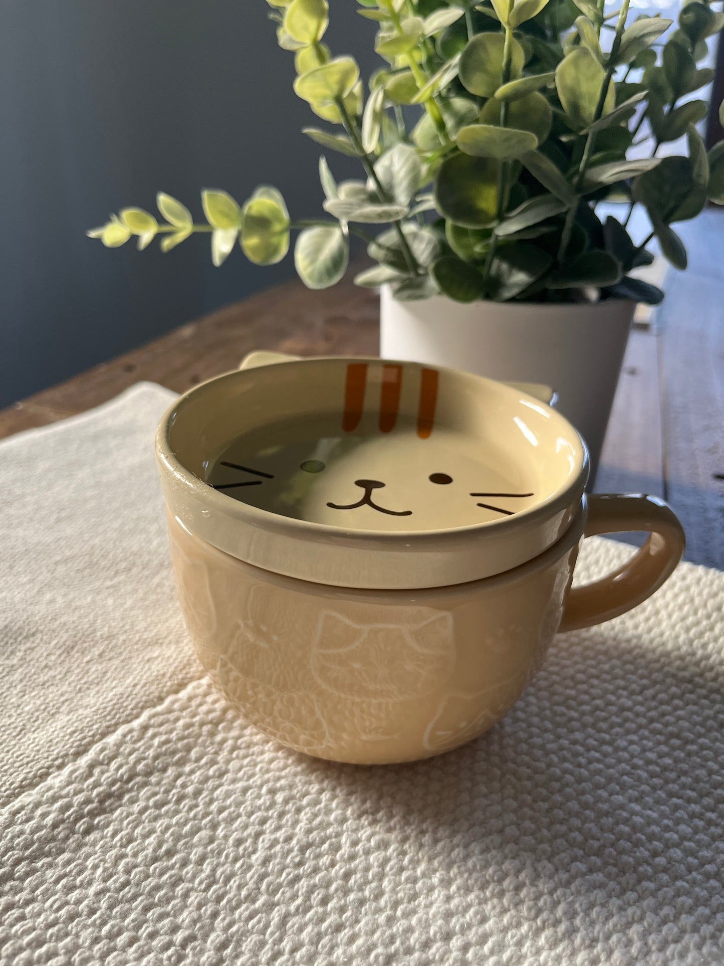 Yellow Cat Mug