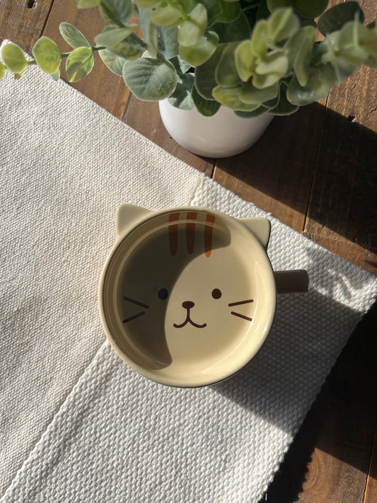 Yellow Cat Mug