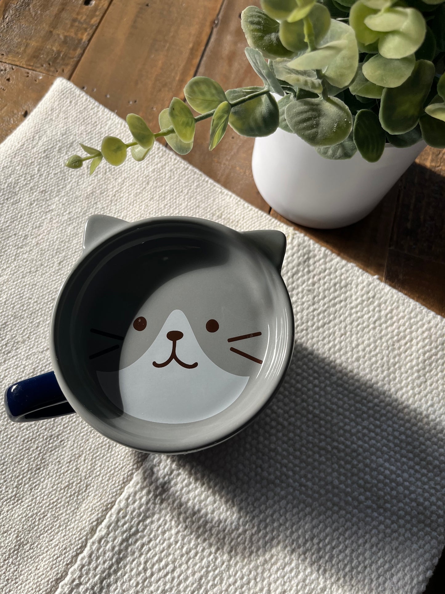 Grey Cat Mug